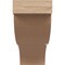 Ekena Millwork 3"W x 9"D x 6"H Classic Garner Rough Cedar Woodgrain TimberThane Corbel, Primed Tan CORUR03X09X06GARRCPR - alternate 2